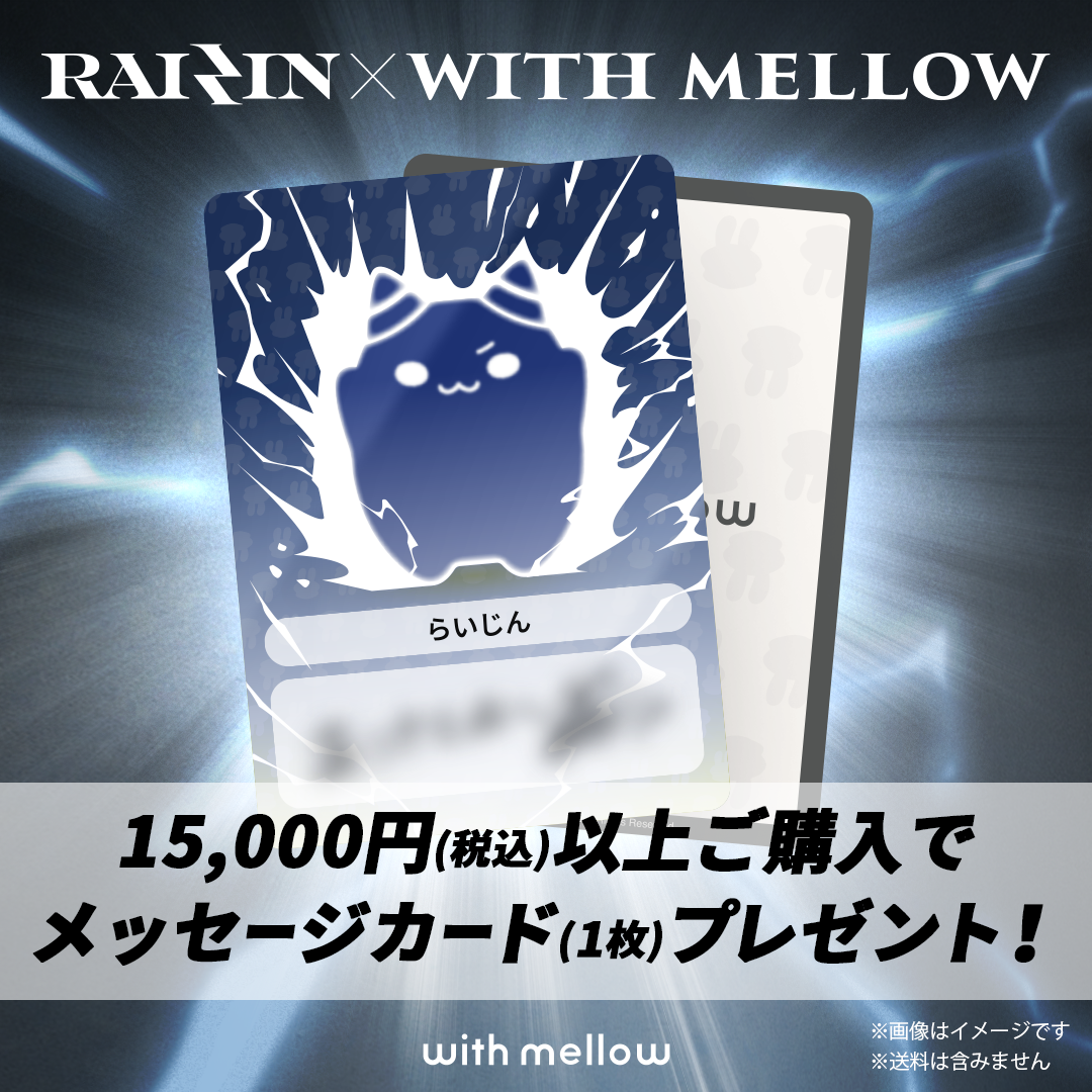 RAIZIN with mellow LOGO CAP