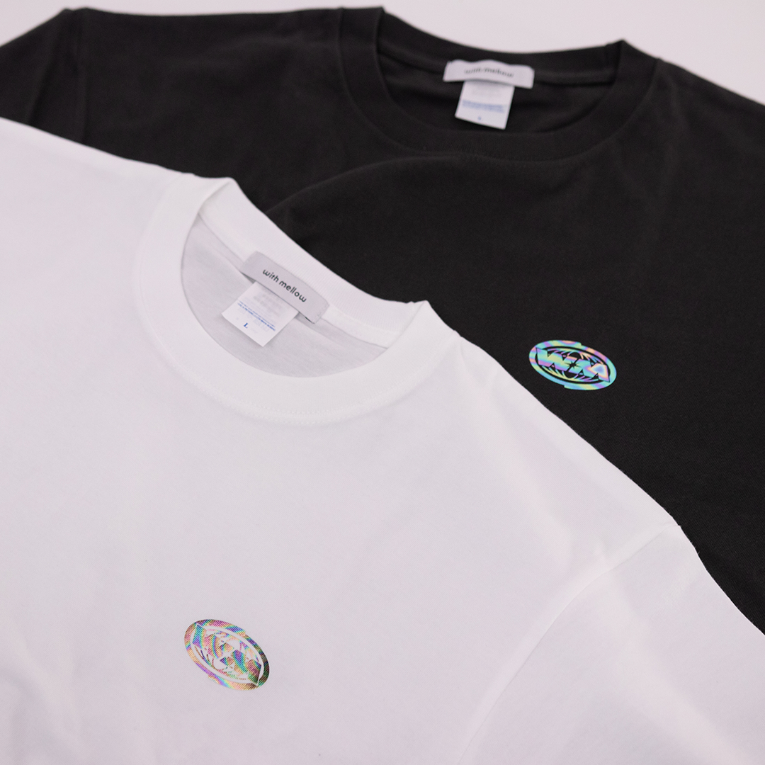 with mellow LOGO T-SHIRTS / HOLOGRAM