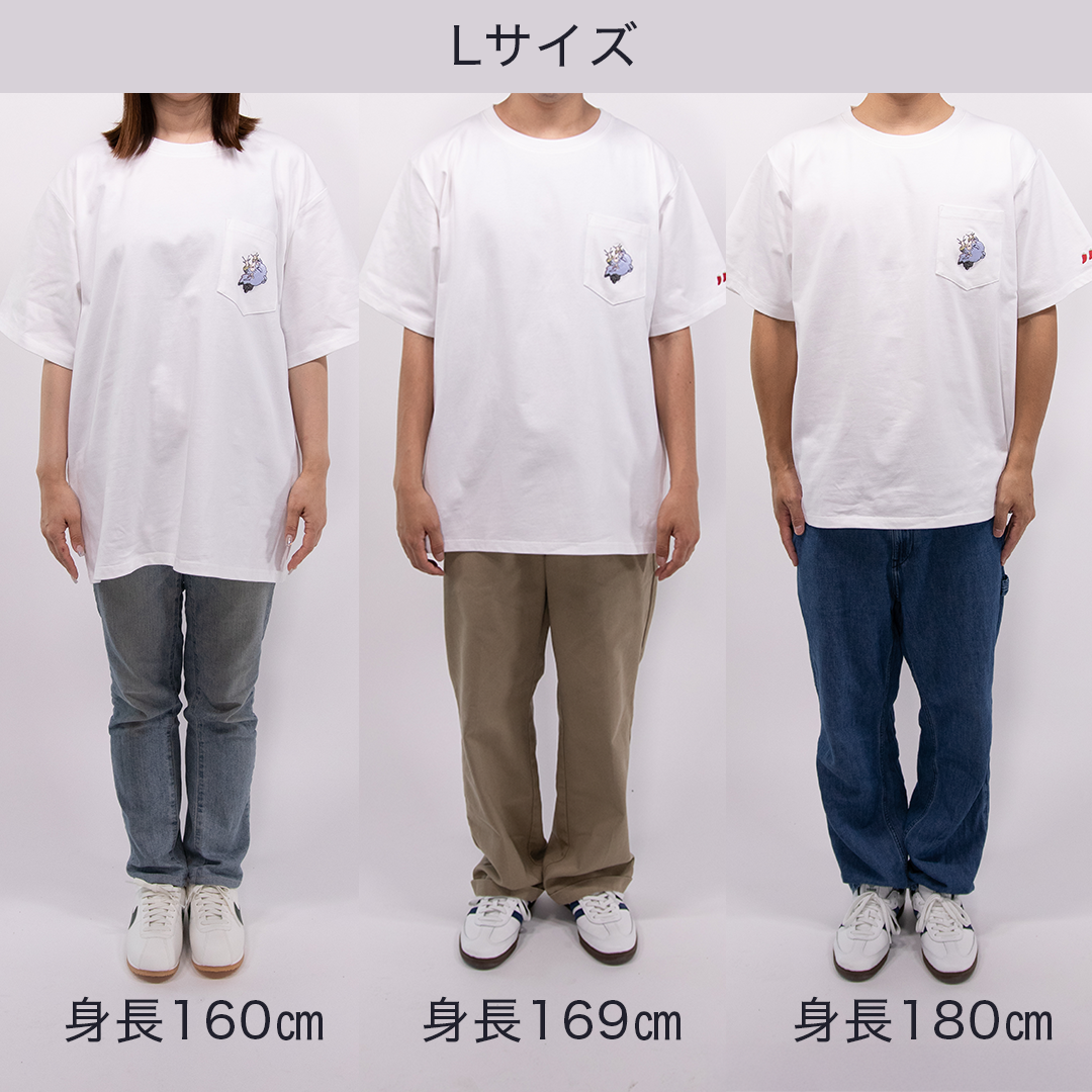 KAGURA NANA with mellow T-SHIRT / NAVY