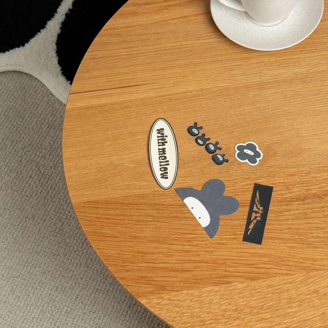 hira with mellow STICKER SET