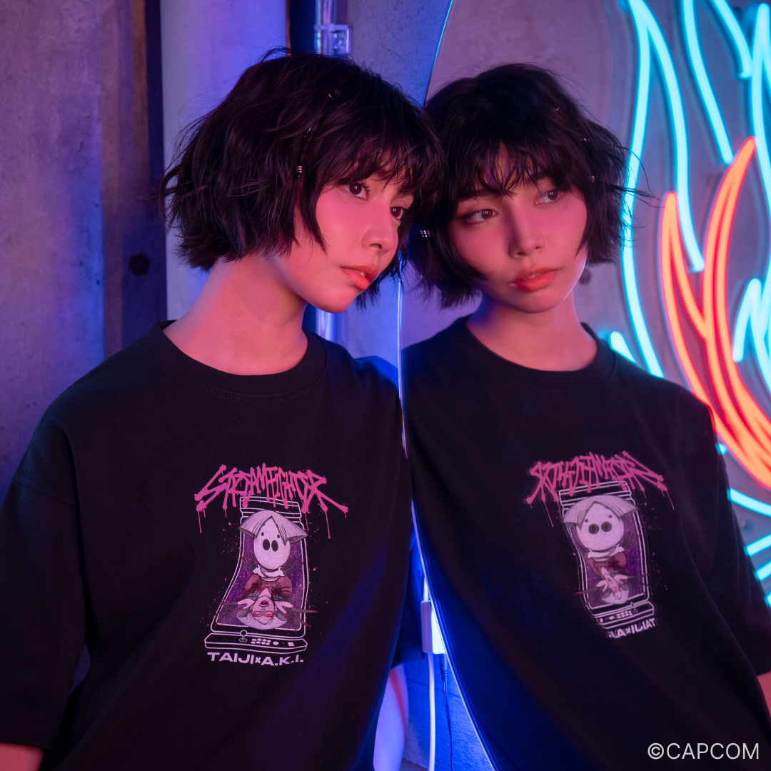 STREAM FIGHTER WASHED T-SHIRT TAIJI