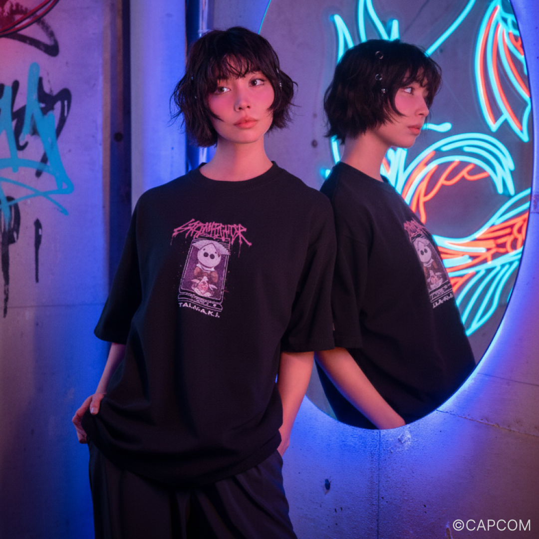 STREAM FIGHTER WASHED T-SHIRT TAIJI