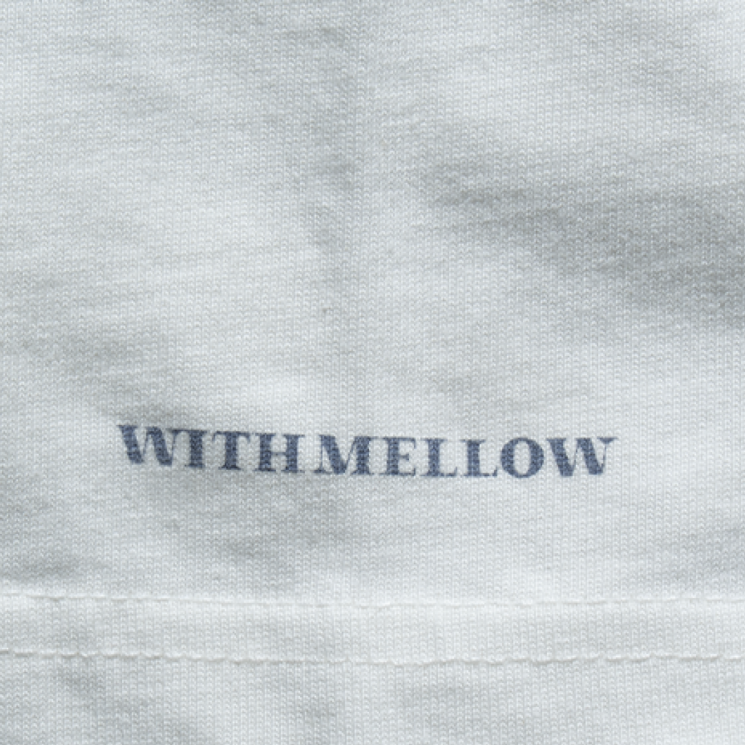 RAIZIN with mellow THUNDER LOGO T-SHIRTS / White