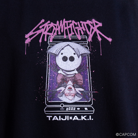 STREAM FIGHTER WASHED T-SHIRT TAIJI