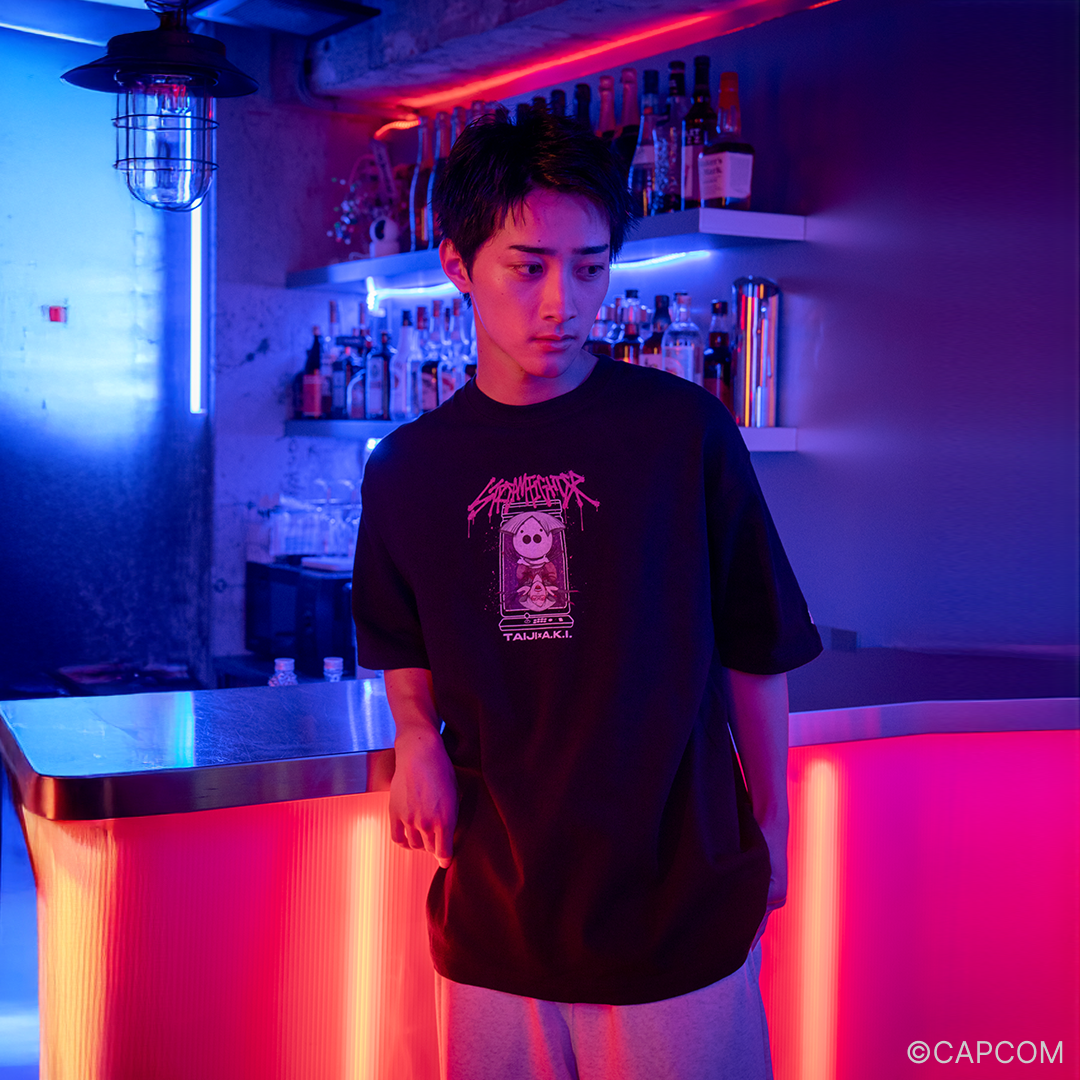 STREAM FIGHTER WASHED T-SHIRT TAIJI