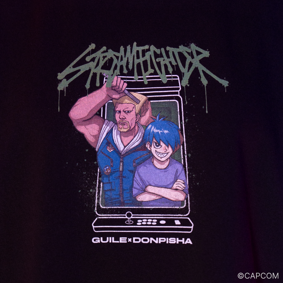STREAM FIGHTER WASHED T-SHIRT DONPISHA