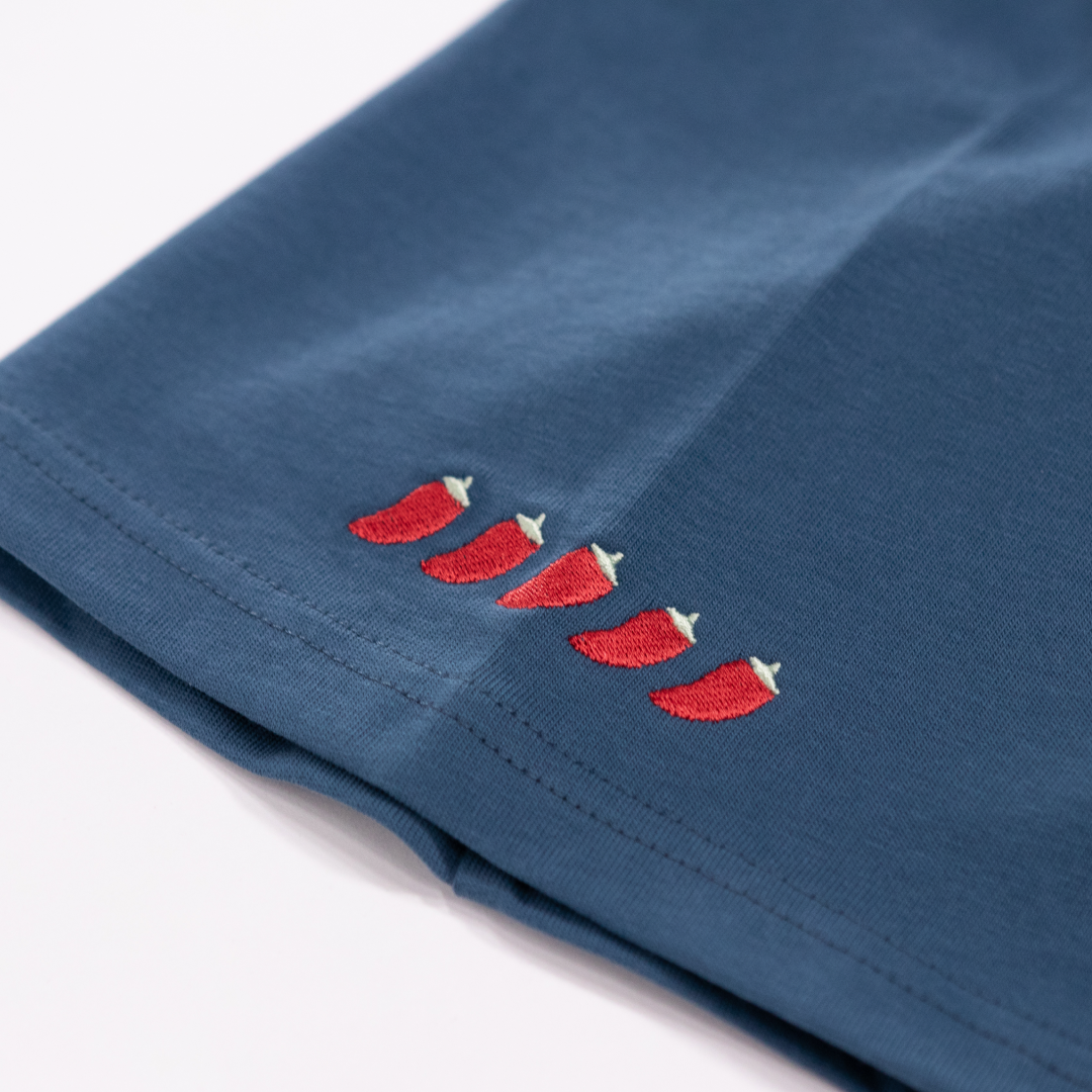 KAGURA NANA with mellow T-SHIRT / NAVY