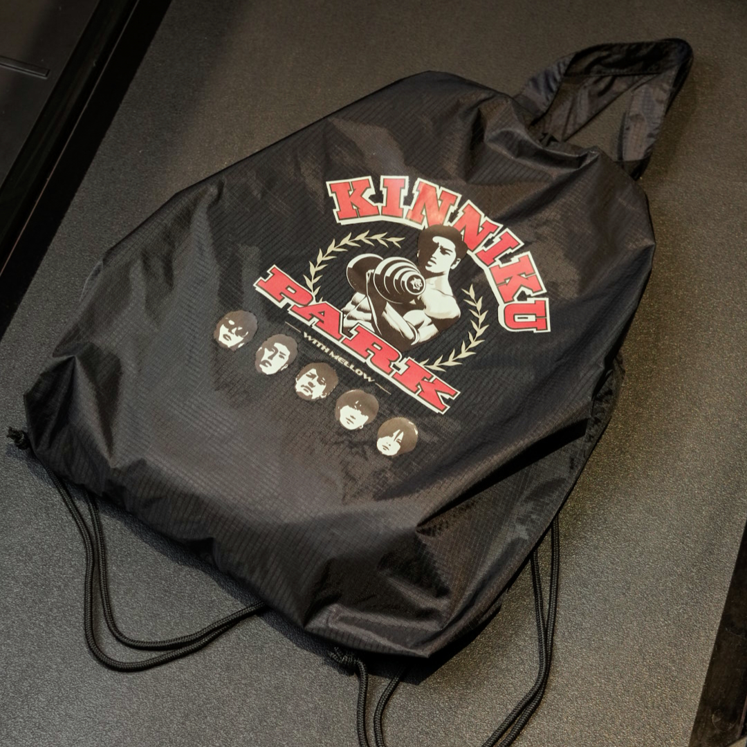 KINNIKU PARK with mellow NYLON GYM BAG