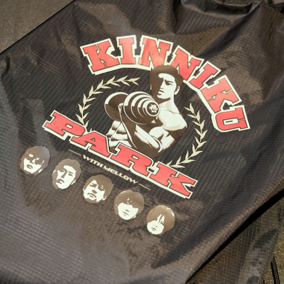 KINNIKU PARK with mellow NYLON GYM BAG