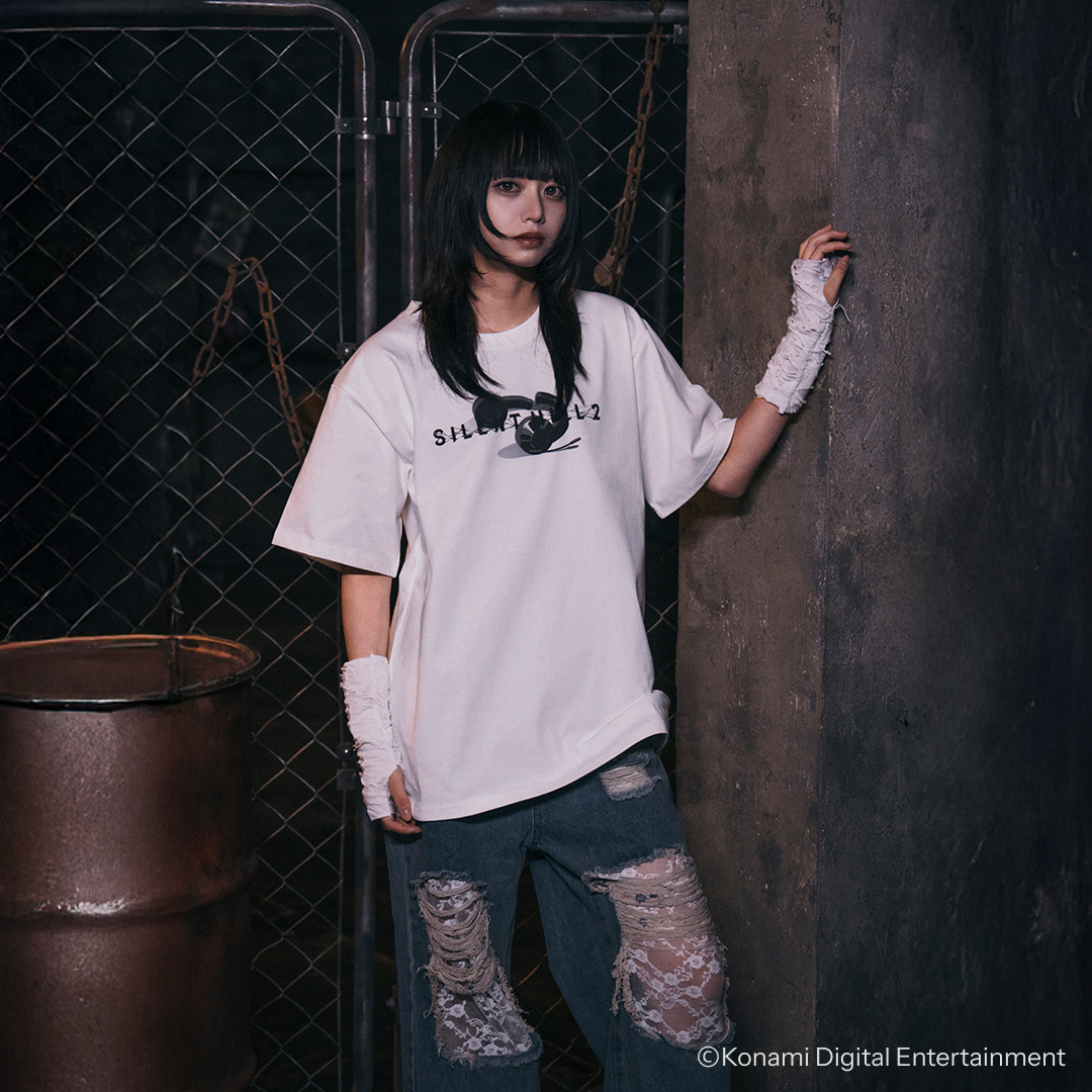EIKO!GO!! × SILENT HILL BROKEN HEADPHONE T-SHIRT