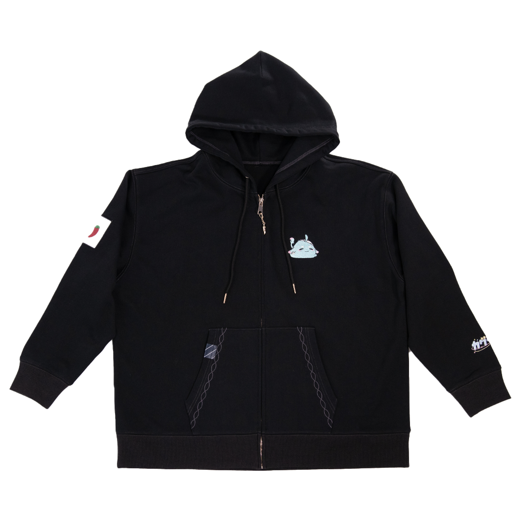 KAGURA NANA with mellow FULL ZIP HOODIE