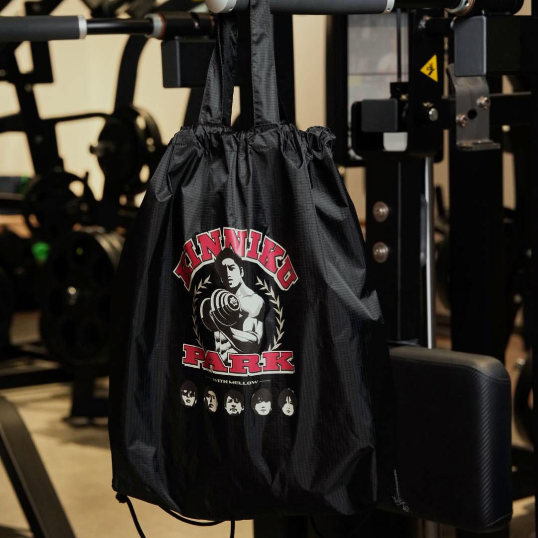 KINNIKU PARK with mellow NYLON GYM BAG