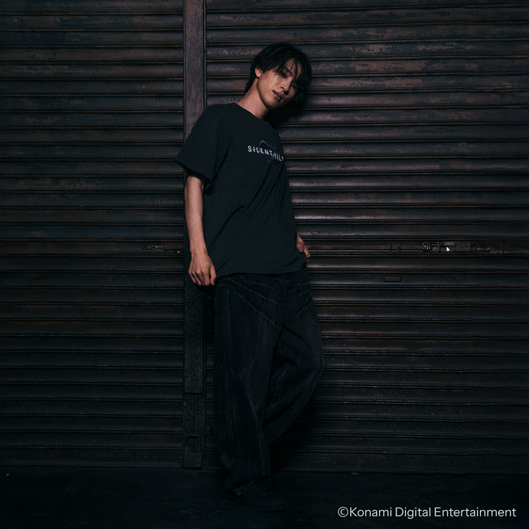 EIKO!GO!! × SILENT HILL BROKEN HEADPHONE T-SHIRT