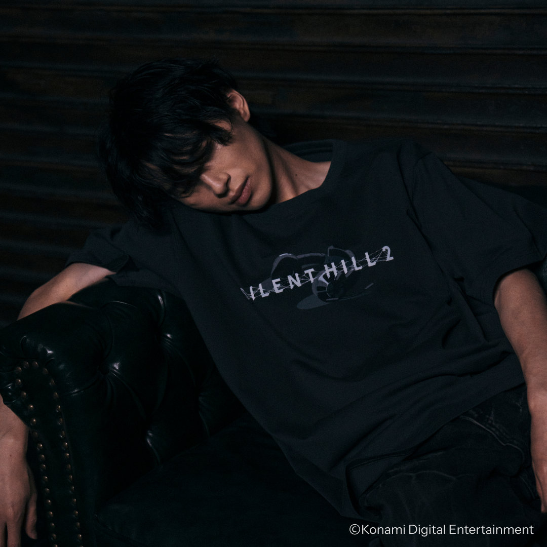 EIKO!GO!! × SILENT HILL BROKEN HEADPHONE T-SHIRT