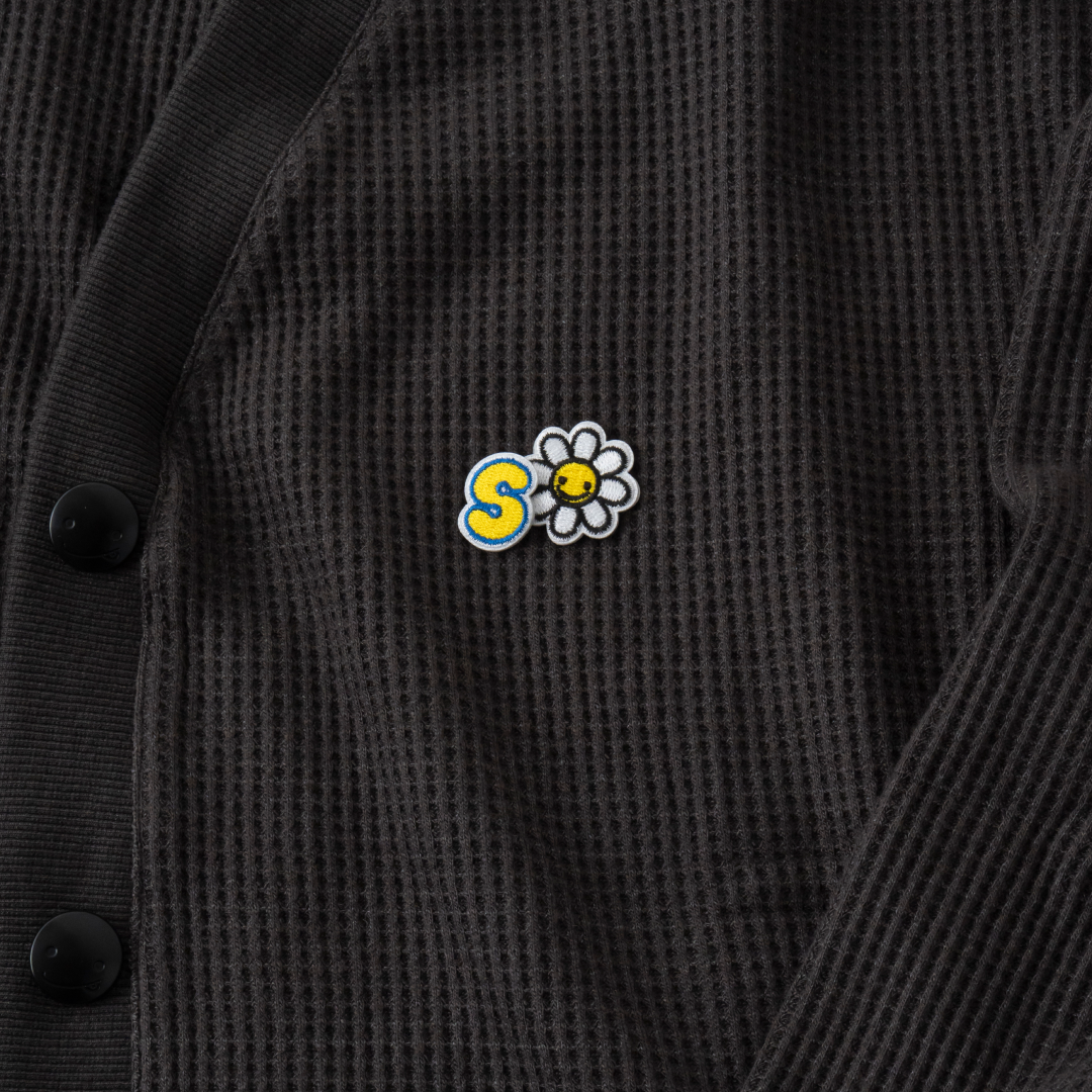 SYOKO with mellow BADGE CARDIGAN