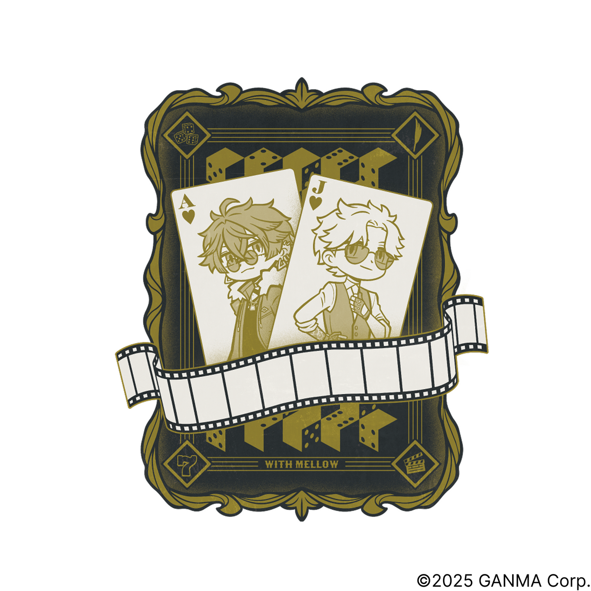 STGR with mellow Sanhitei Shigorokaku STICKER SET