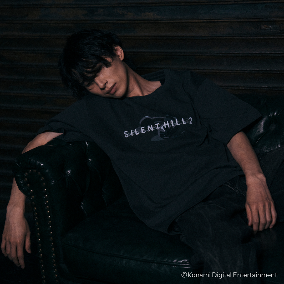 EIKO!GO!! × SILENT HILL BROKEN HEADPHONE T-SHIRT