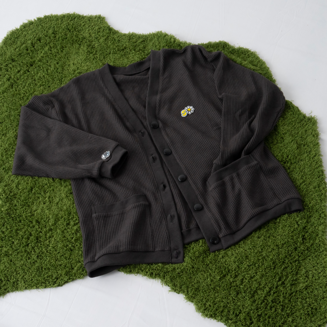 SYOKO with mellow BADGE CARDIGAN