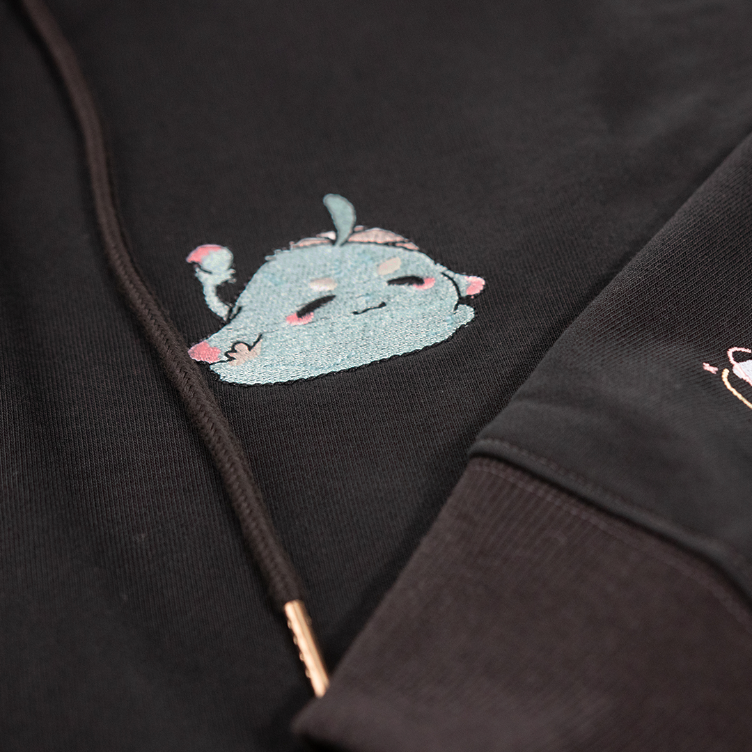 KAGURA NANA with mellow FULL ZIP HOODIE