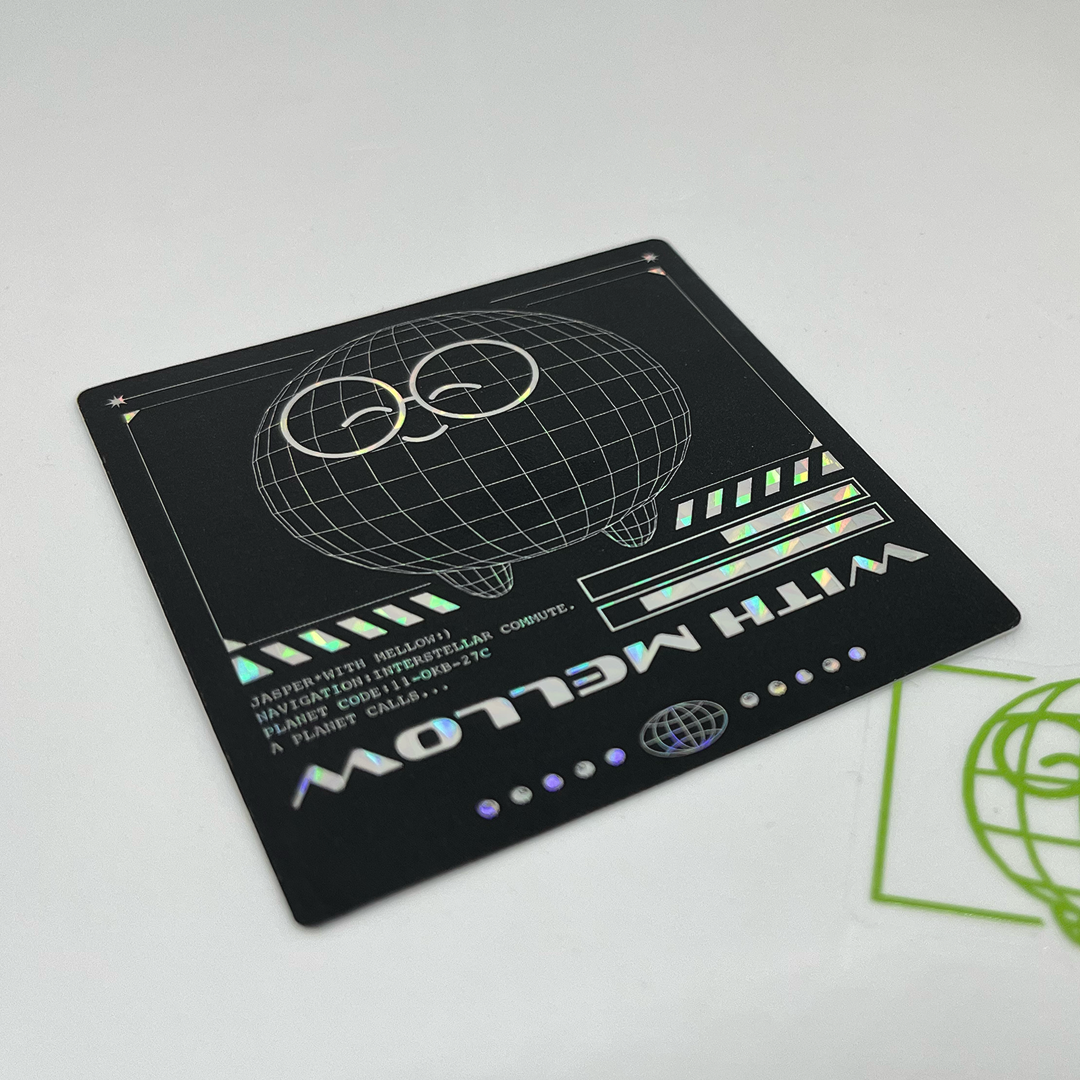 JASPER with mellow PLANET JASPER STICKER SET