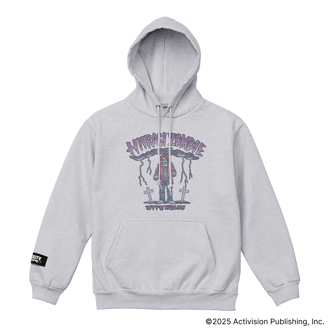 HIIRAGI TSURUGI × Call of Duty ZOMBIE HOODIE / GRAY