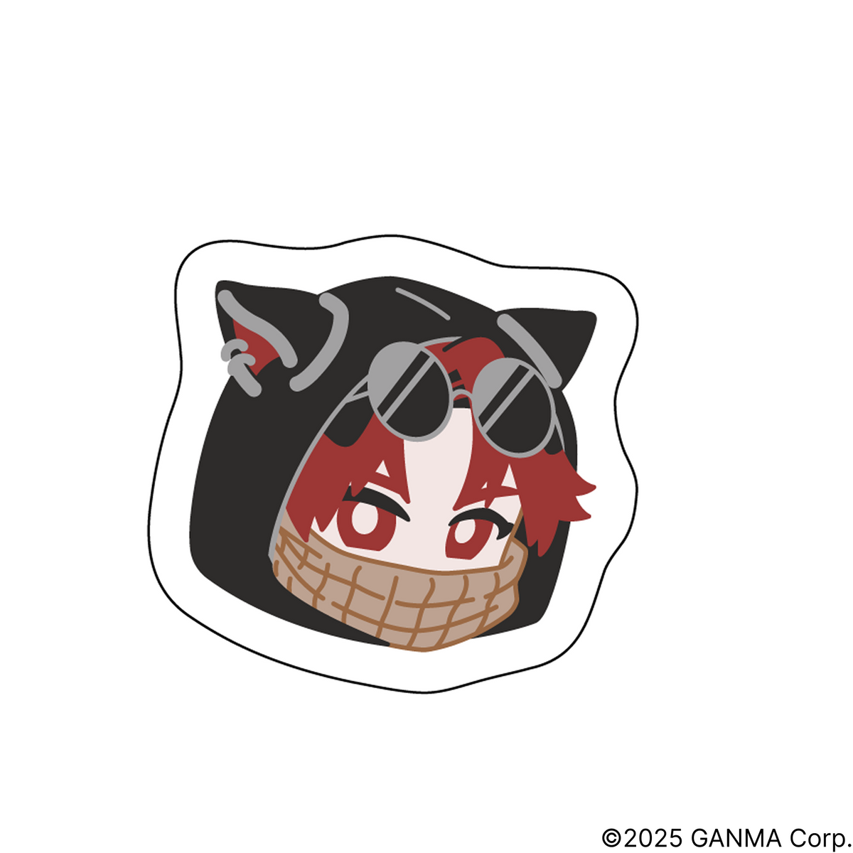 STGR with mellow Inugami Rio STICKER SET