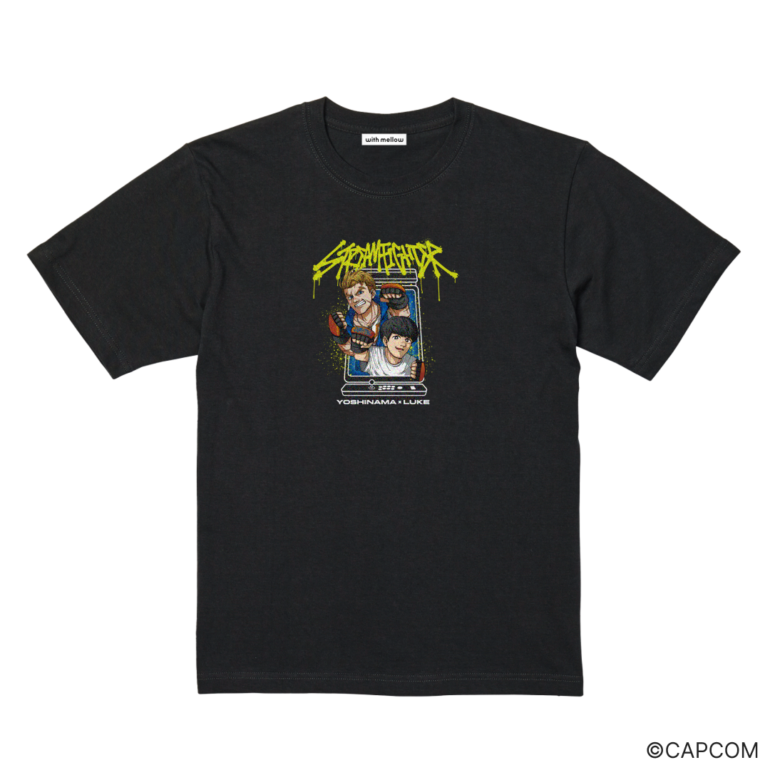 STREAM FIGHTER WASHED T-SHIRT YOSHINAMA