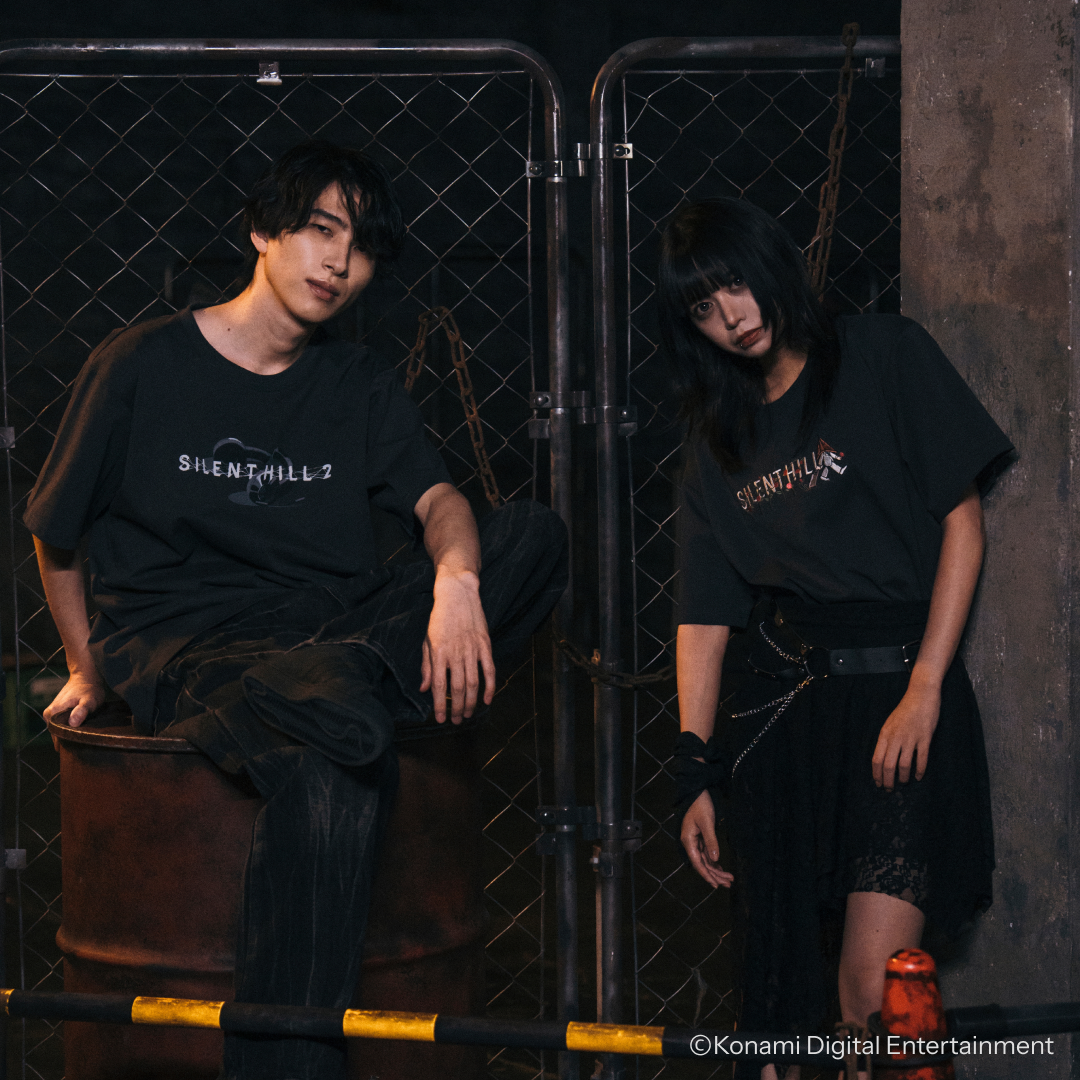 EIKO!GO!! × SILENT HILL BROKEN HEADPHONE T-SHIRT