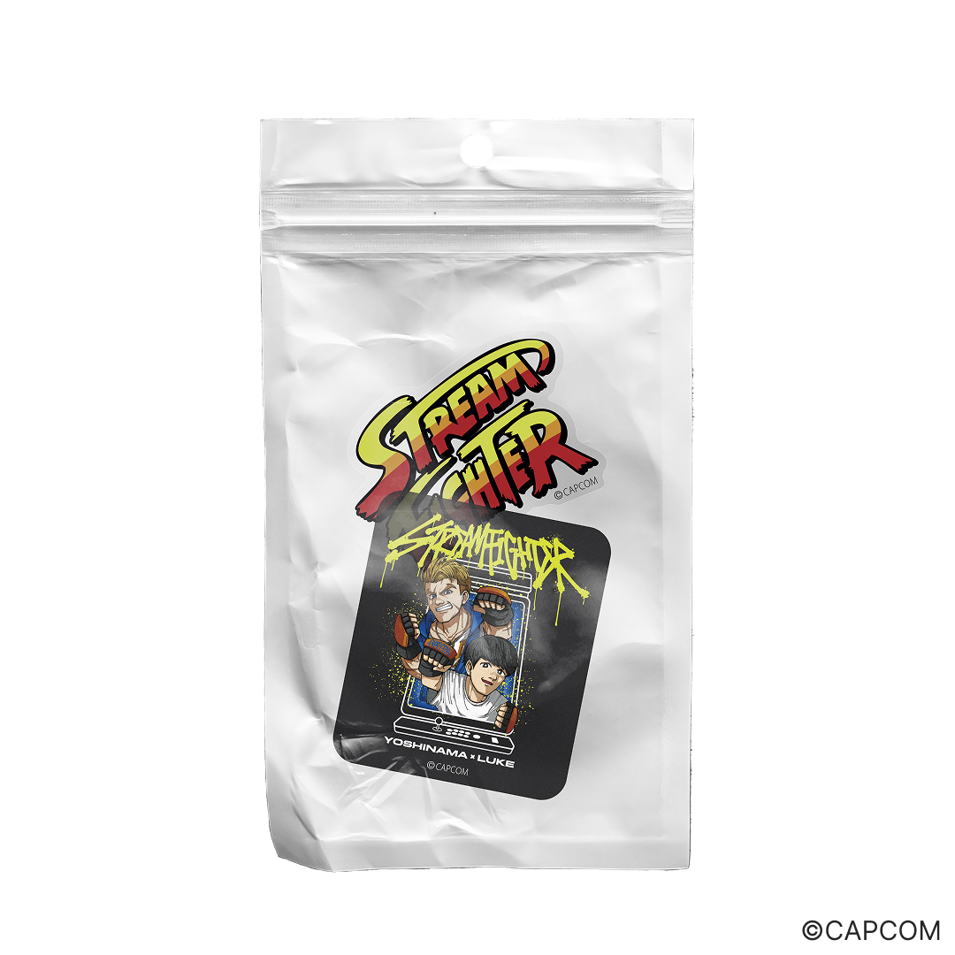 STREAM FIGHTER STICKER SET