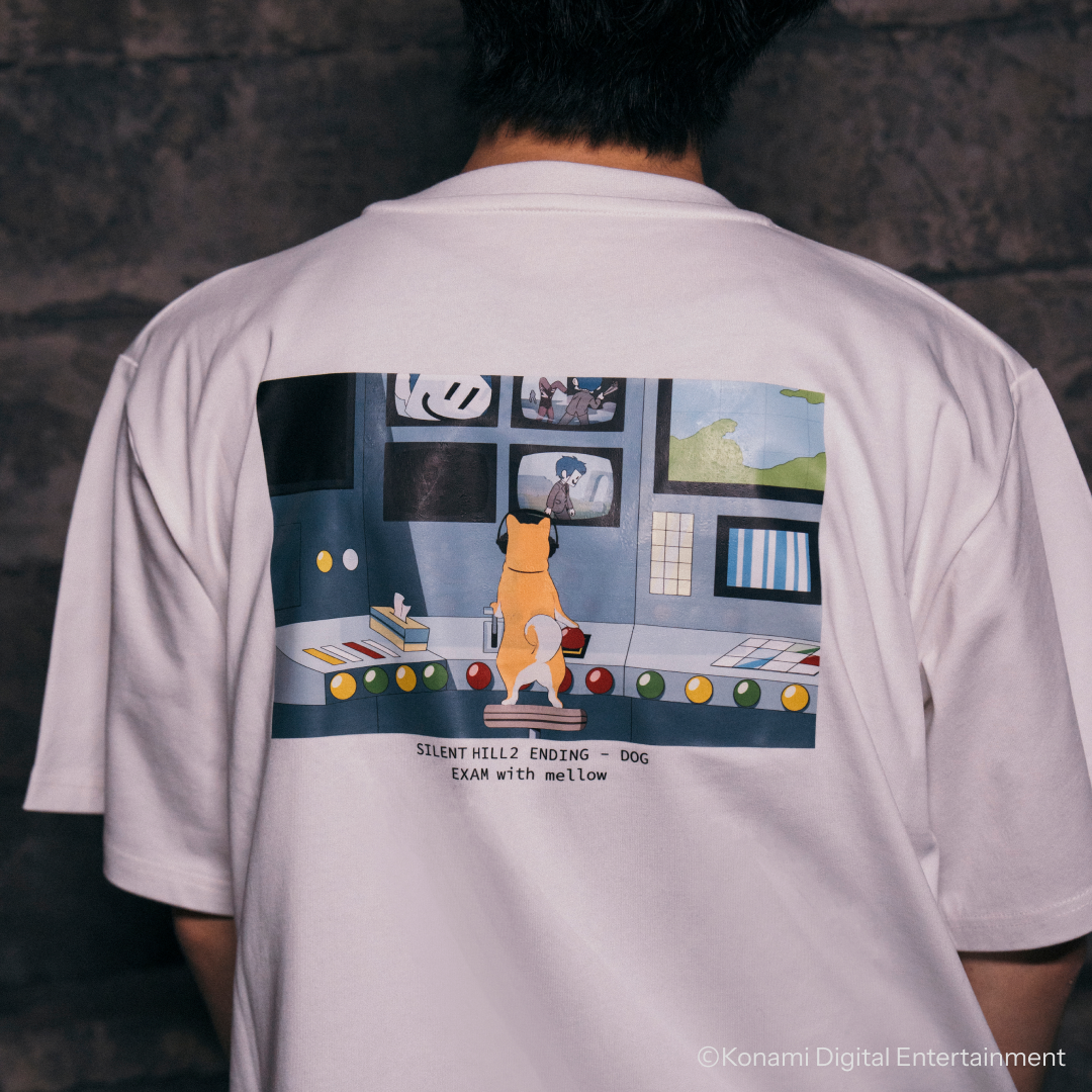 EXAM × SILENT HILL ENDING - DOG T-SHIRT