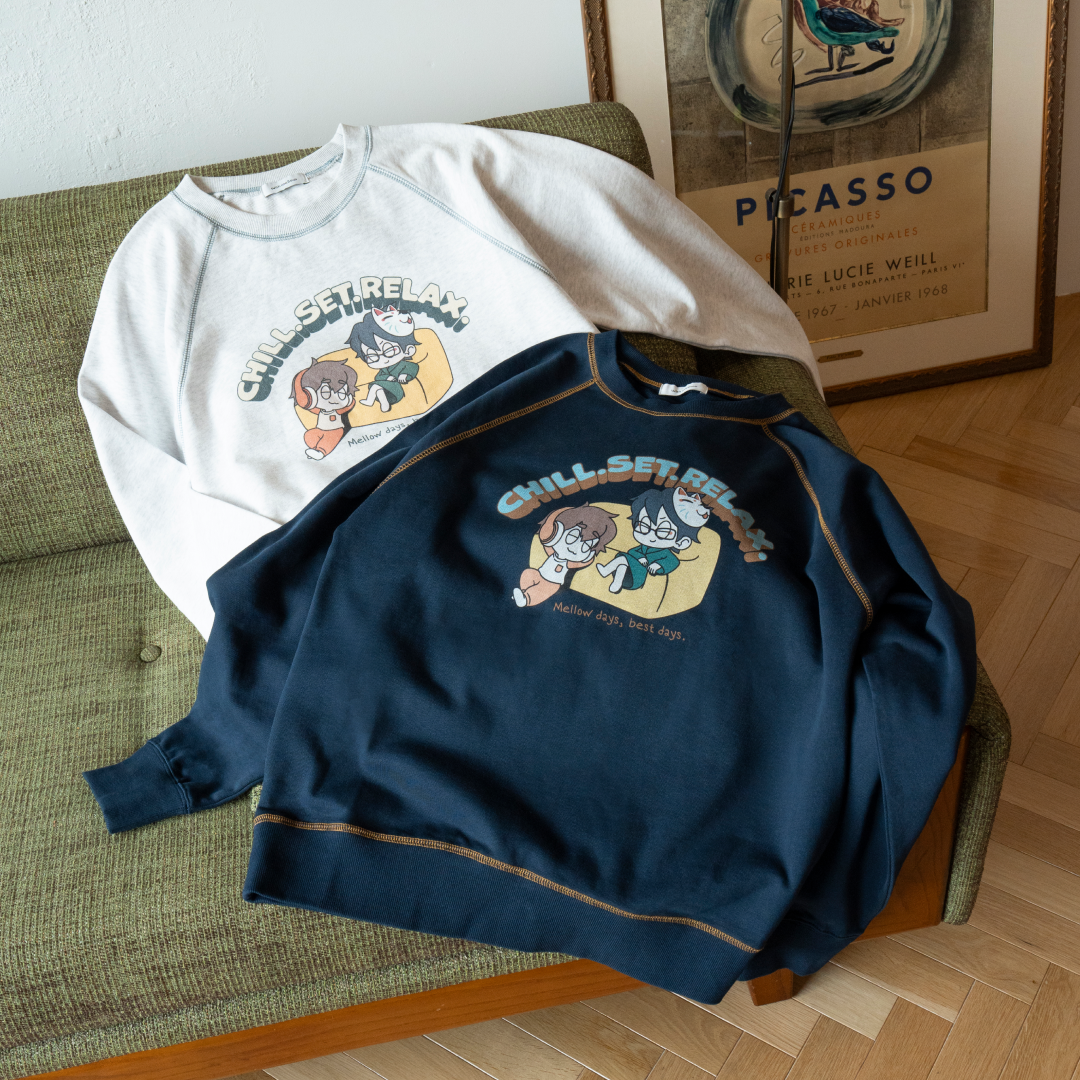 FULLCON・TOWACO with mellow STITCH SWEAT SHIRT