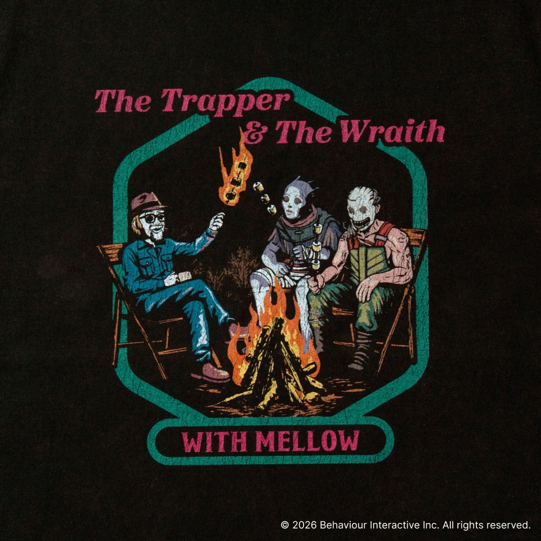 Dead by Daylight with mellow The Trapper and The Wraith × VE1CRA T-SHIRT