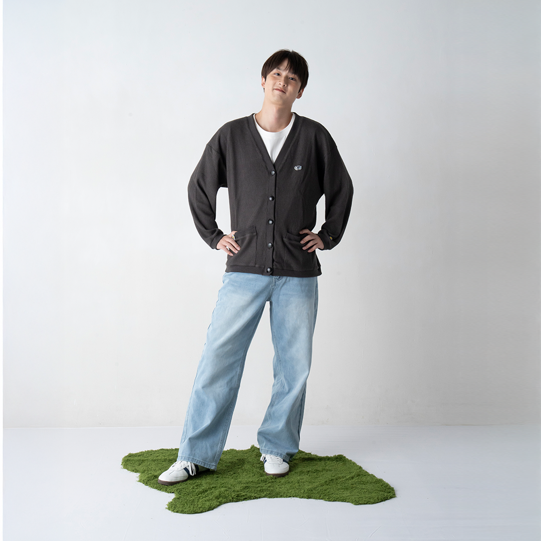 SYOKO with mellow BADGE CARDIGAN