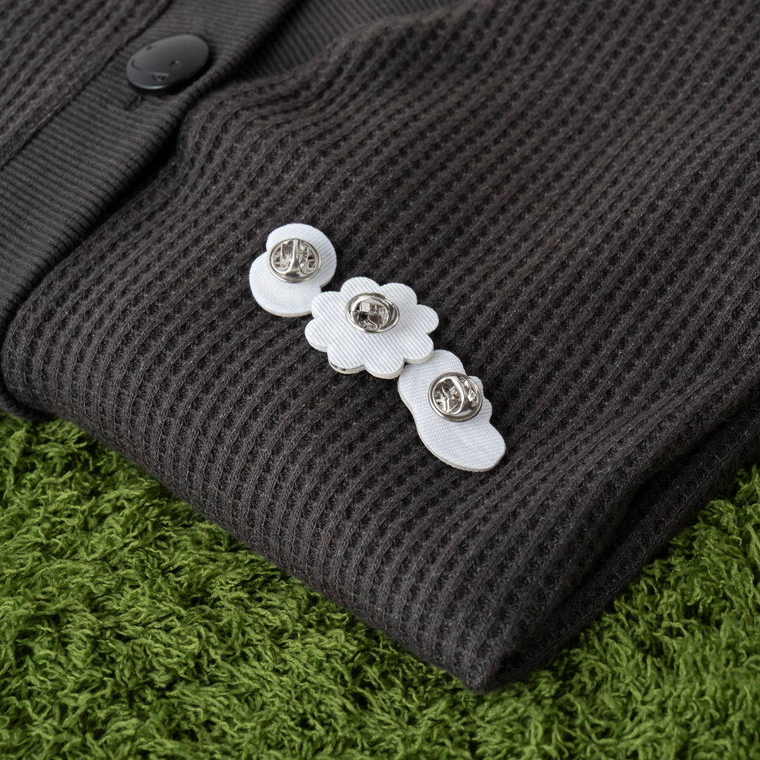 SYOKO with mellow BADGE CARDIGAN