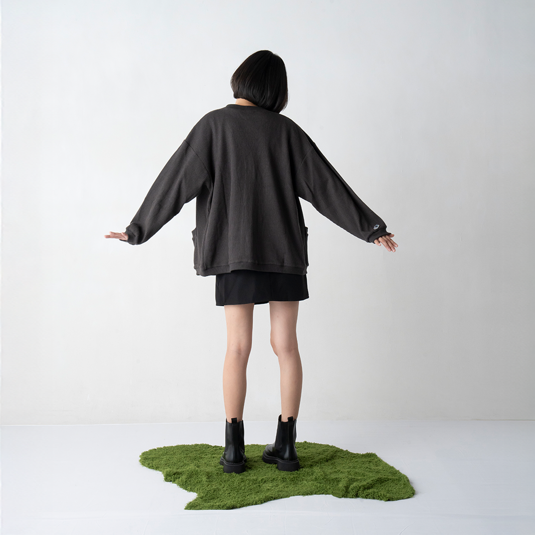 SYOKO with mellow BADGE CARDIGAN