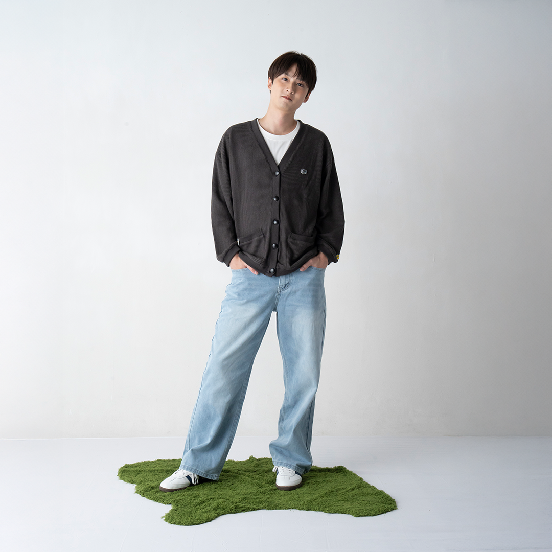 SYOKO with mellow BADGE CARDIGAN