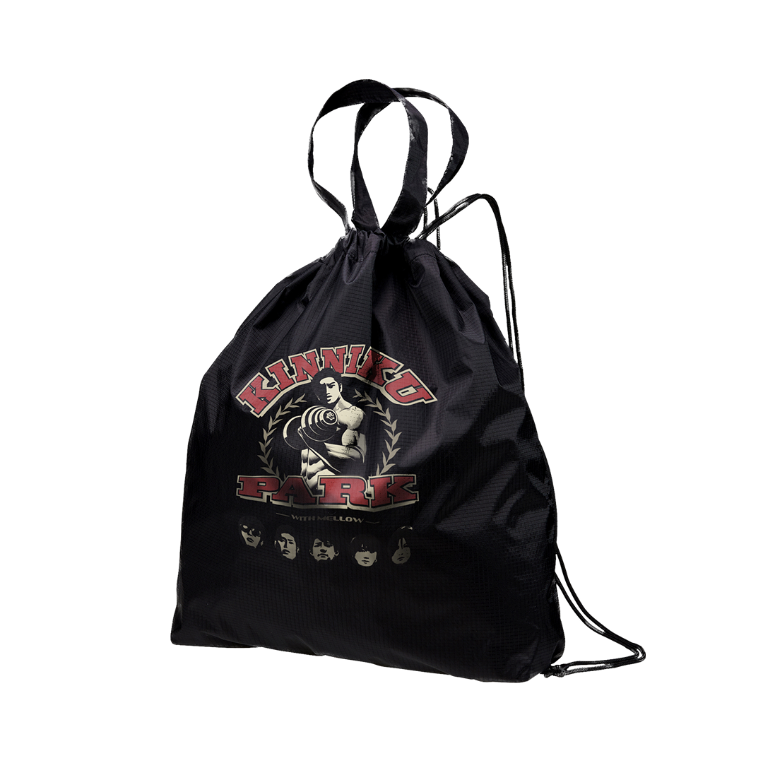 KINNIKU PARK with mellow NYLON GYM BAG