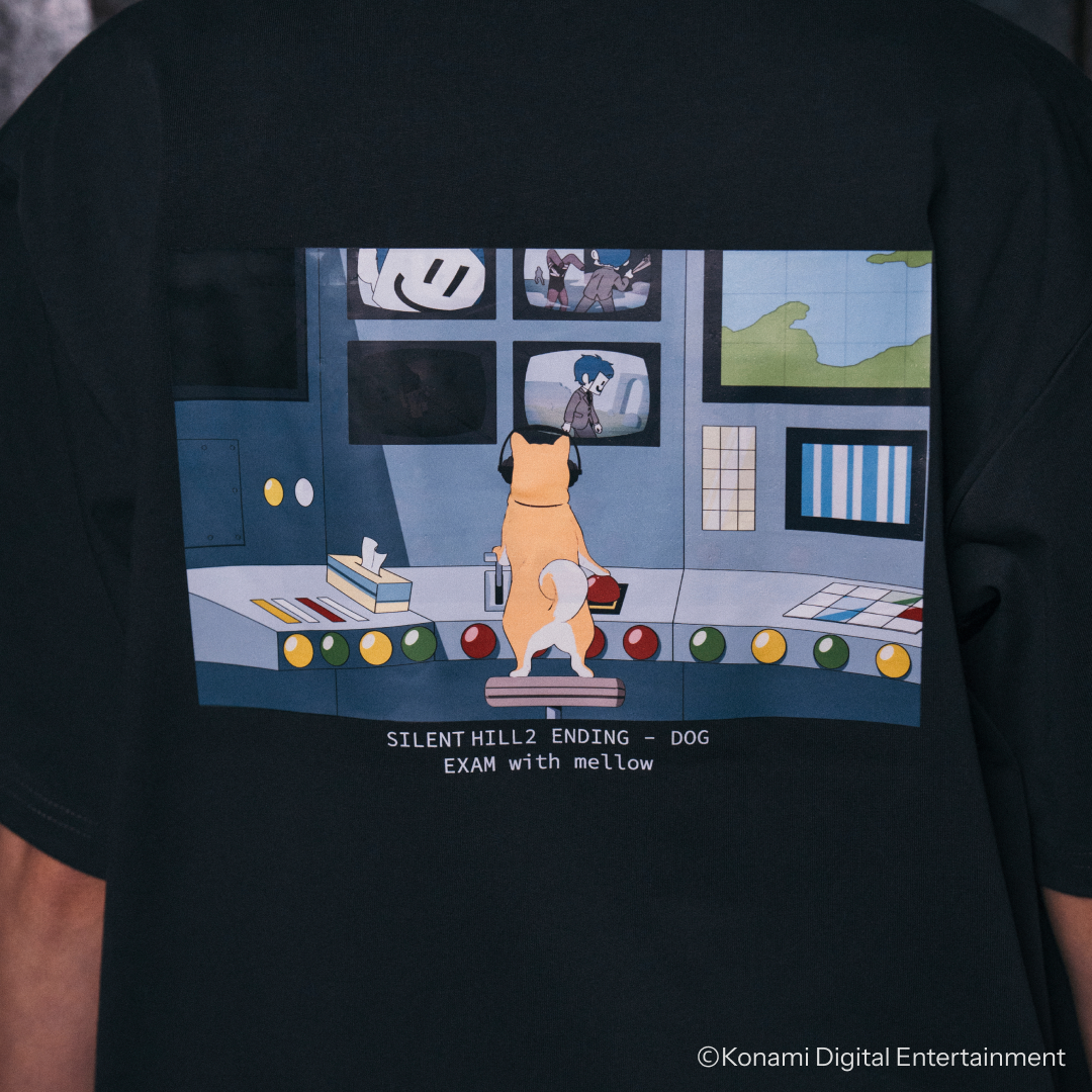EXAM × SILENT HILL ENDING - DOG T-SHIRT