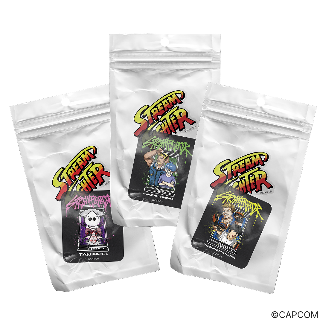 STREAM FIGHTER STICKER SET