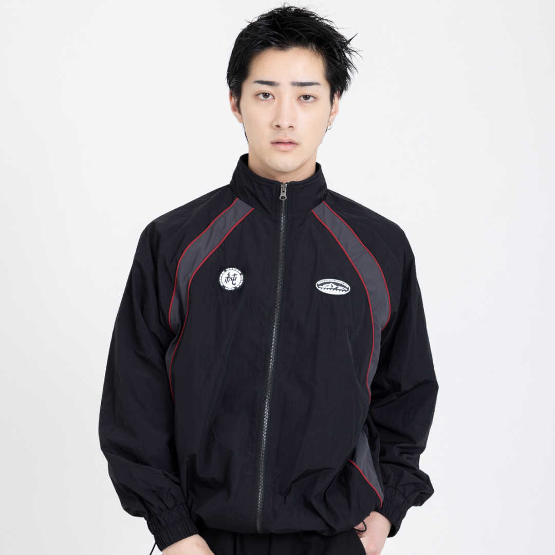 SUPER ISLAND LIFE with mellow NYLON JACKET JUN MODEL