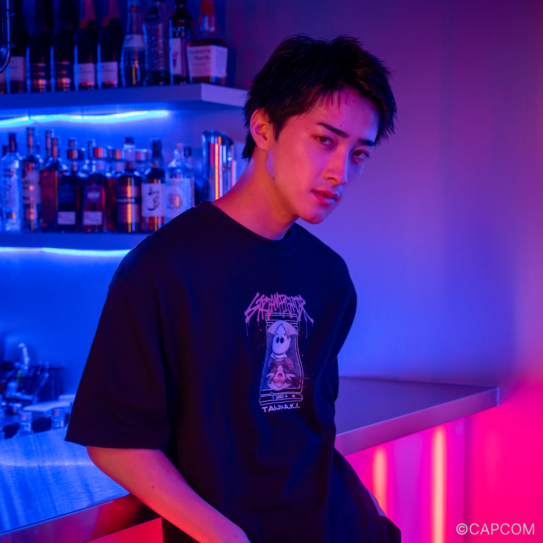 STREAM FIGHTER WASHED T-SHIRT TAIJI