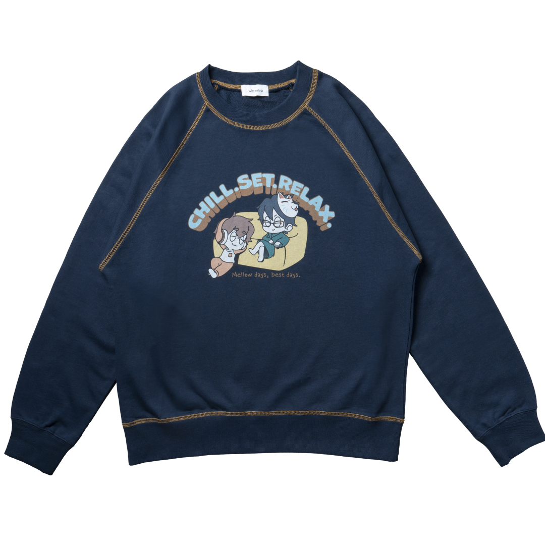 FULLCON・TOWACO with mellow STITCH SWEAT SHIRT