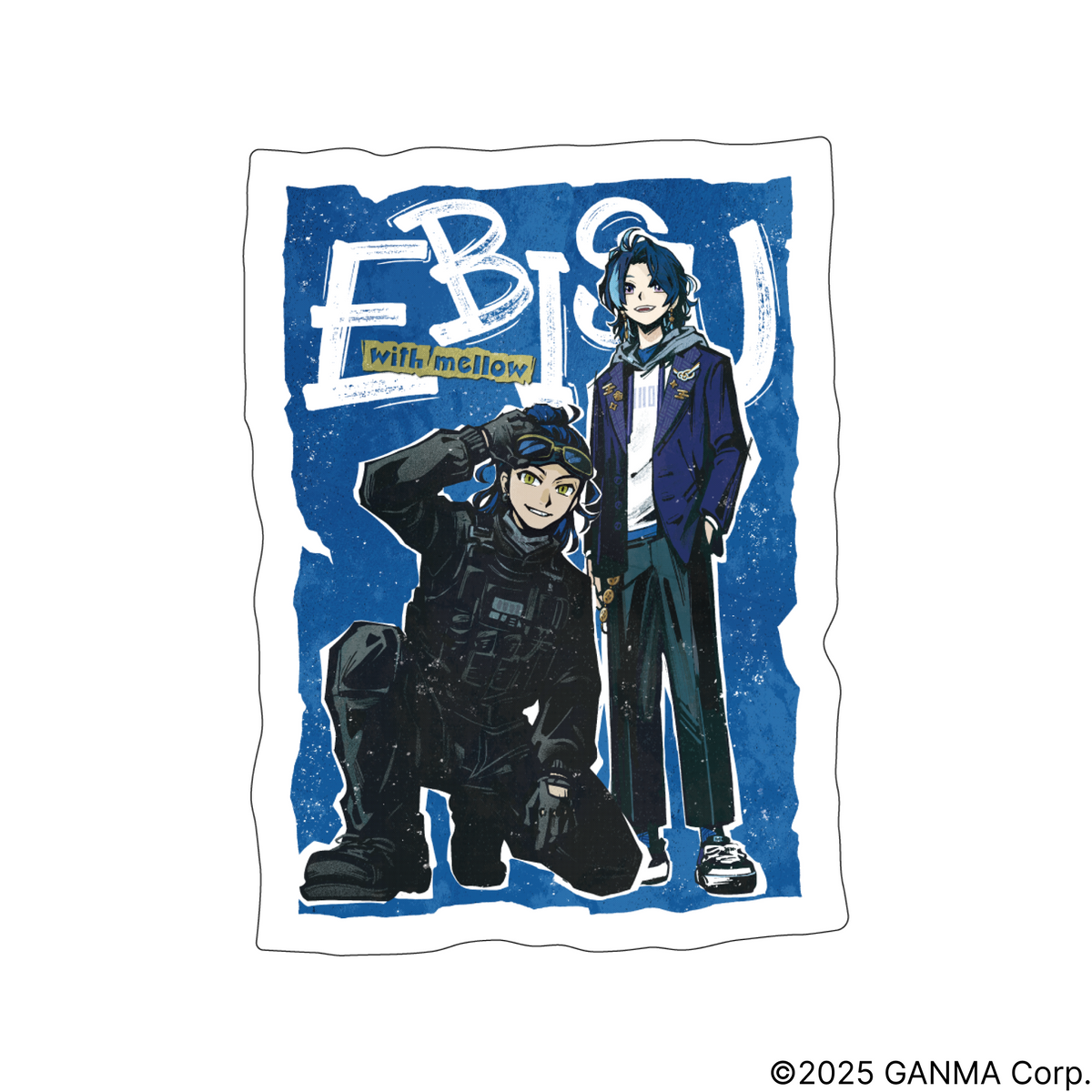 STGR with mellow Ise Ebisu STICKER SET