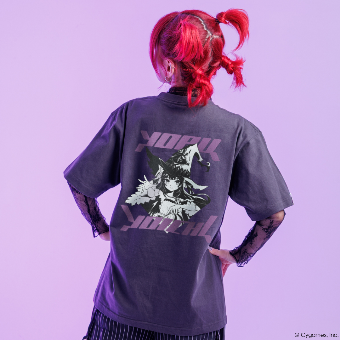 Shadowverse: Worlds Beyond × Yoru Yoichi T-SHIRT / Dark Gray