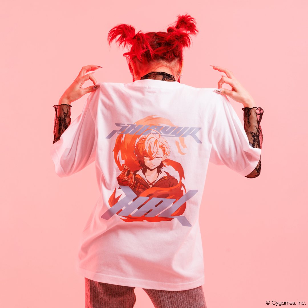 Shadowverse: Worlds Beyond × Shibuya HAL T-SHIRT / WHITE