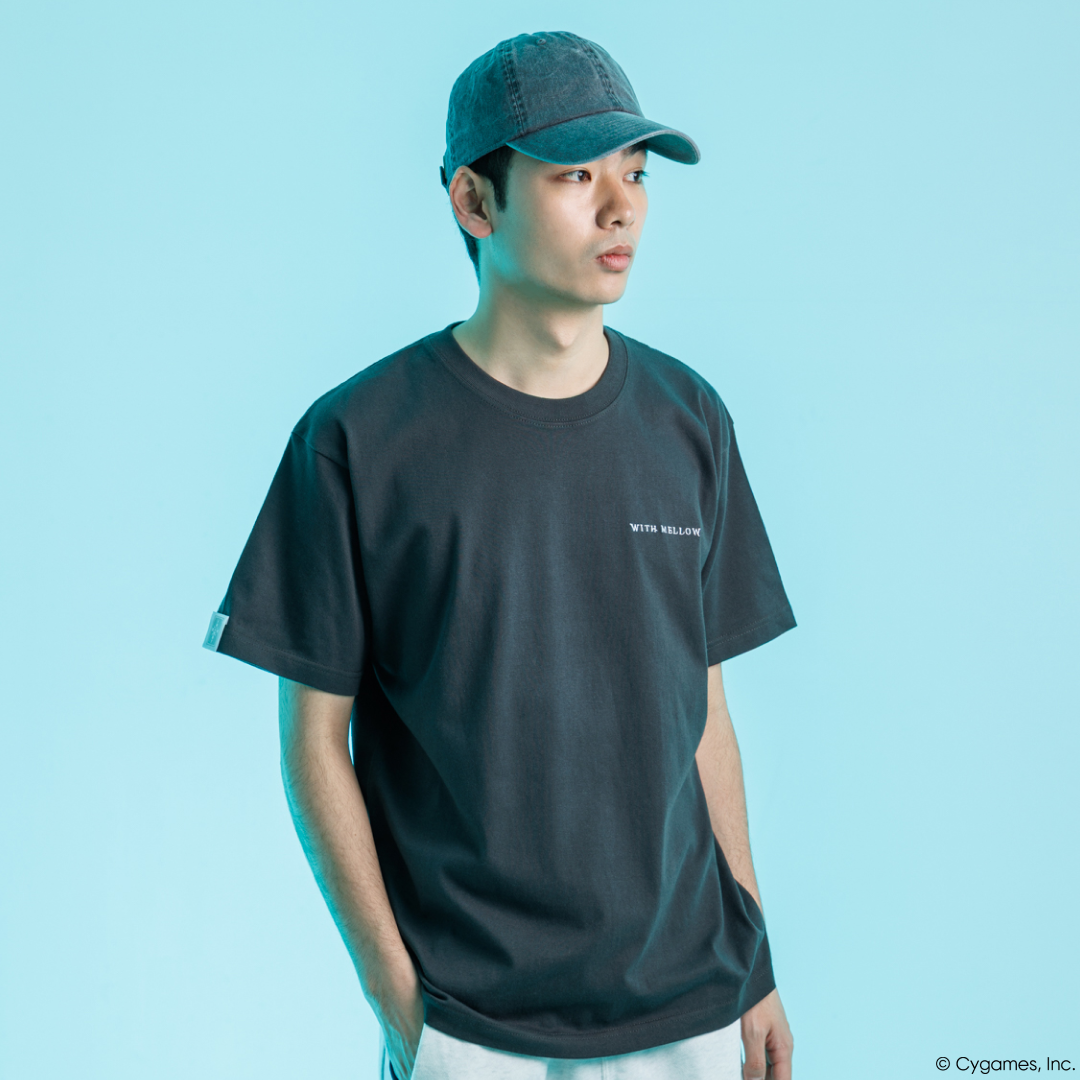 Shadowverse: Worlds Beyond × Nekomugi Tororo T-SHIRT / Dark Gray