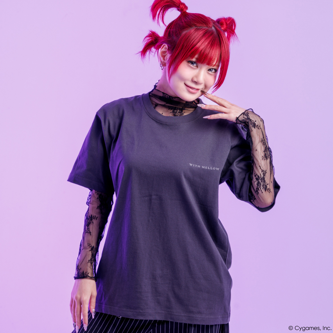 Shadowverse: Worlds Beyond × Yoru Yoichi T-SHIRT / Dark Gray