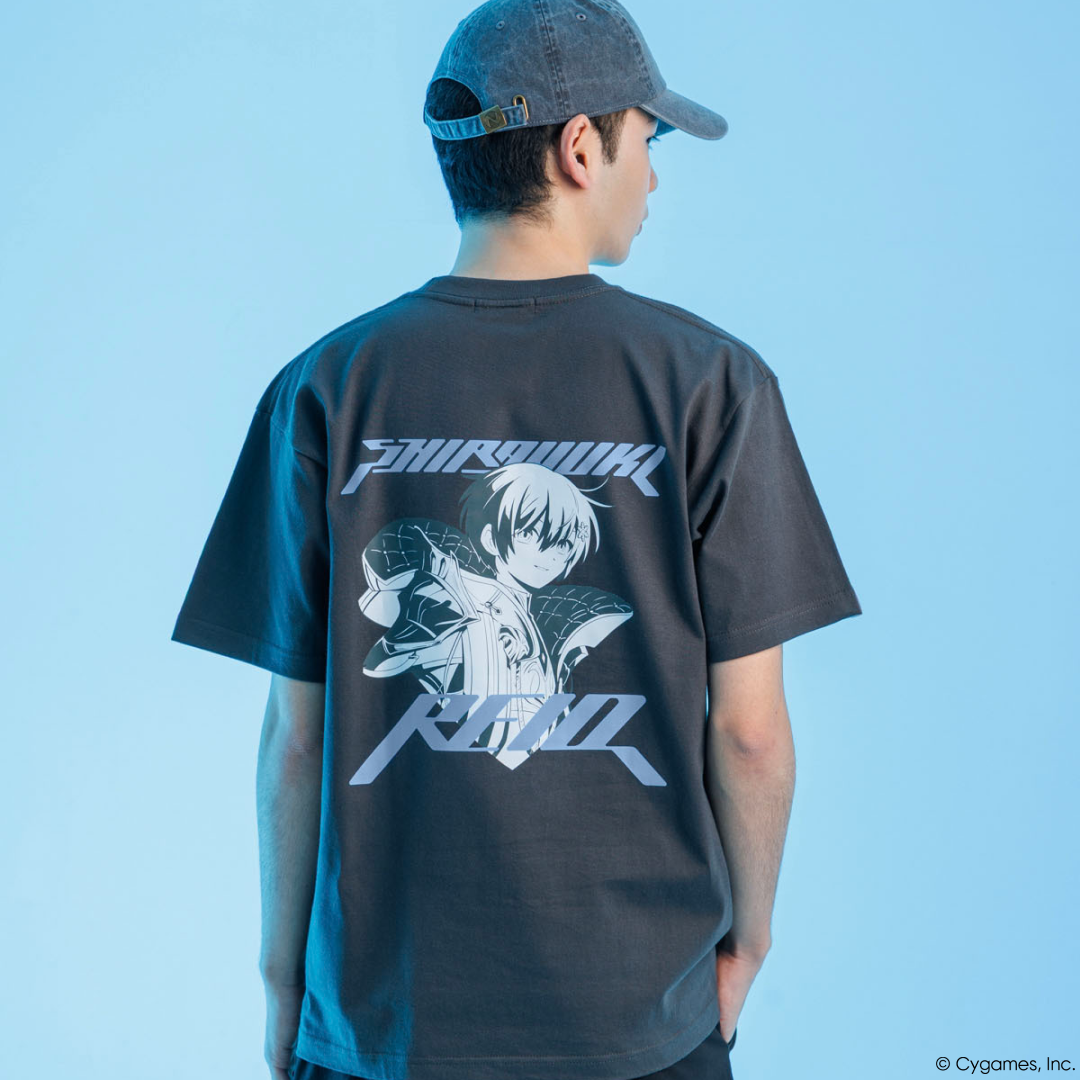 Shadowverse: Worlds Beyond × Shirayuki Reid T-SHIRT / Dark Gray