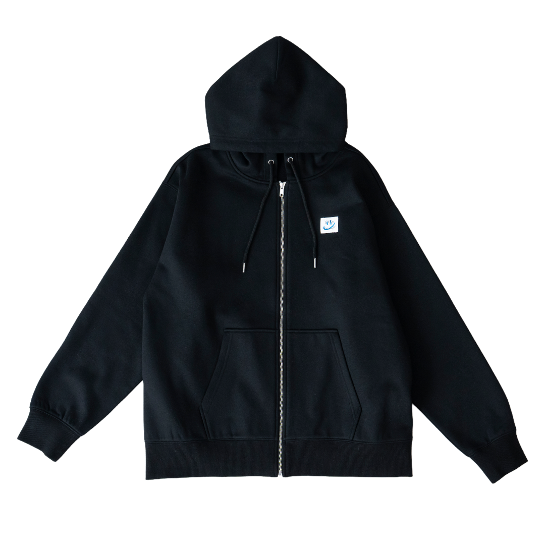 EXAM with mellow 2025 OVERSIZED ZIP HOODIE