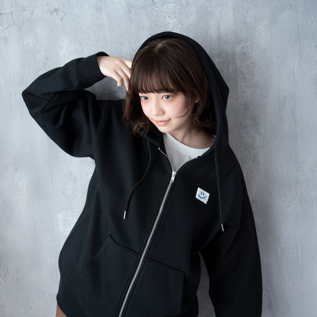 EXAM with mellow 2025 OVERSIZED ZIP HOODIE